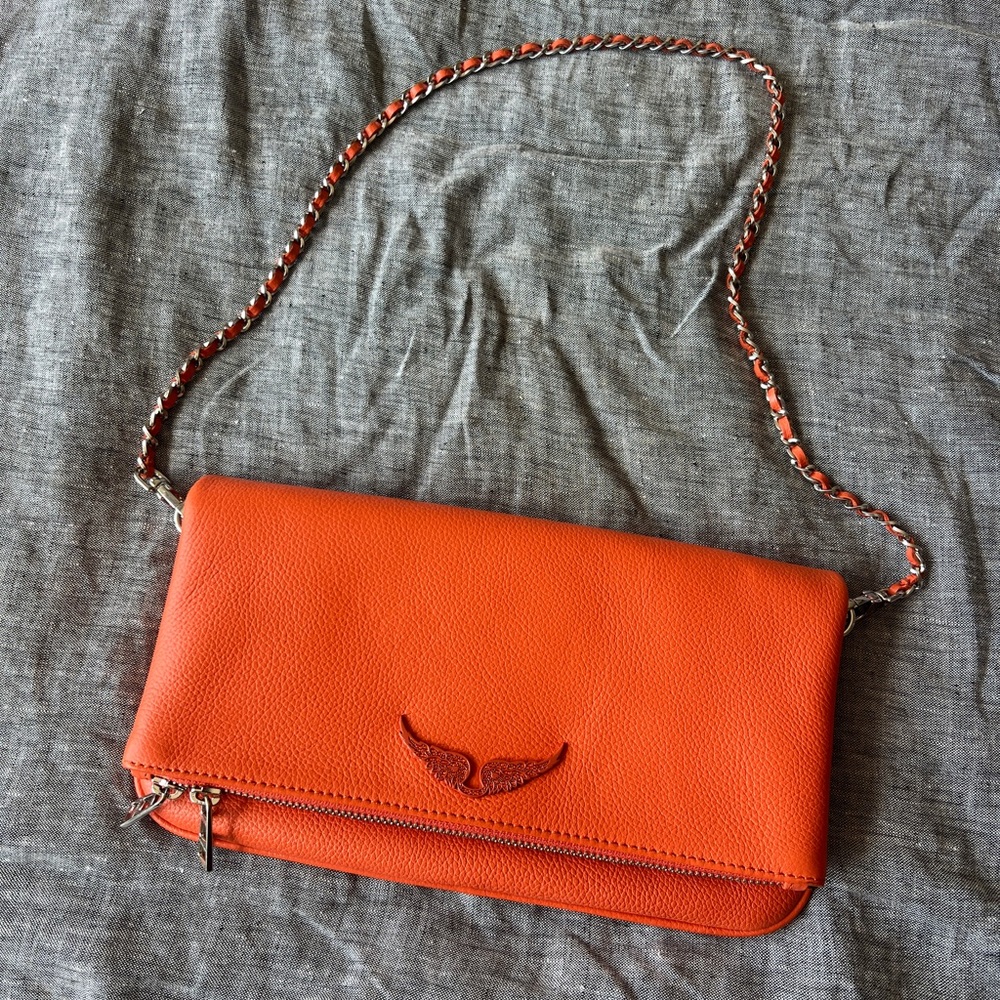 Zadig and Voltaire Clutch - Orange